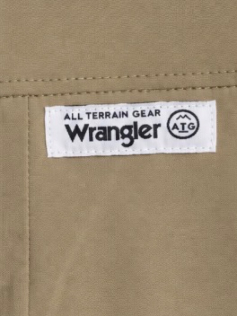 Wrangler ATG Womens Performance Pants Khaki Tan Size 0 Tall NWT - Picture 3 of 7